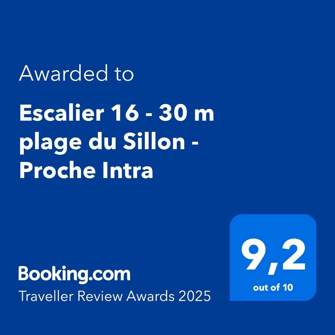 Apartment Escalier 16 - 30 M Plage Du Sillon - Proche Intra Saint-Malo